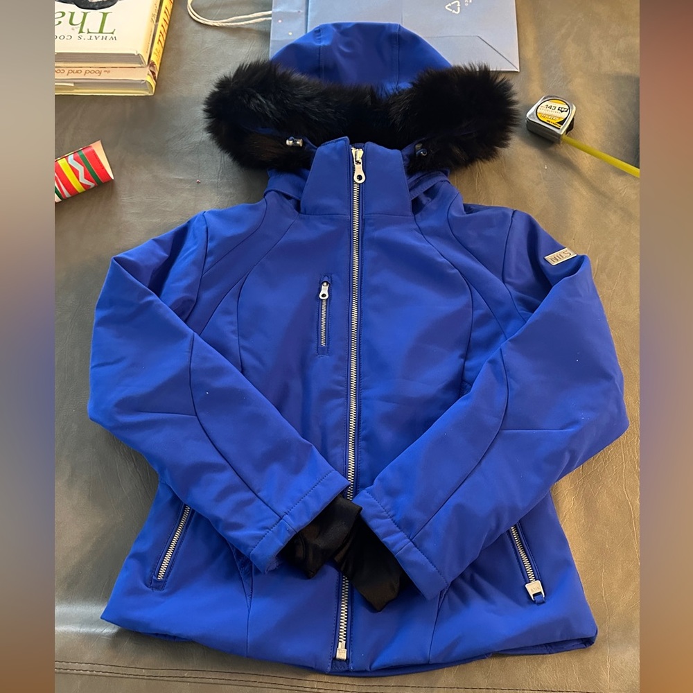 [NILS] Royal Blue Waterproof Ski Jacket